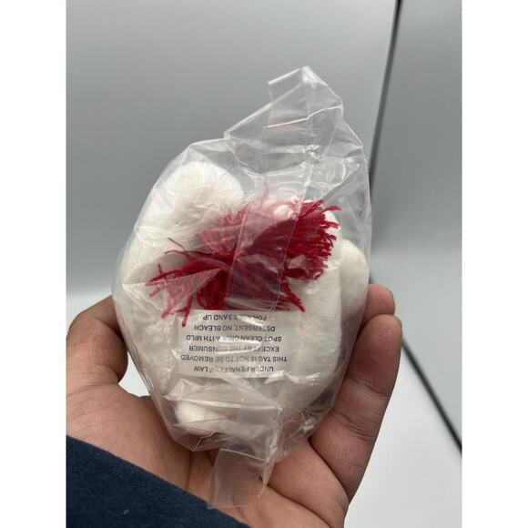 Coca Cola 4" Miniature Polar Bear Plush Stuffed Animal Red Knit Scarf NIP - Picture 3 of 4